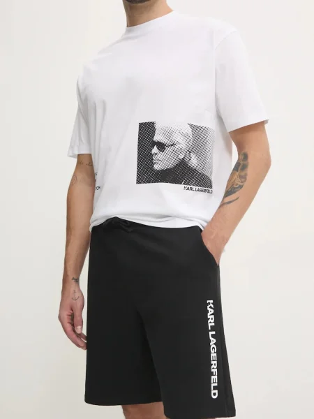Karl Lagerfeld pantaloni scurti barbati negru