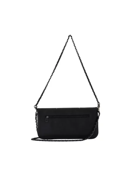 Torebka Zadig & Voltaire zamszowa czarna