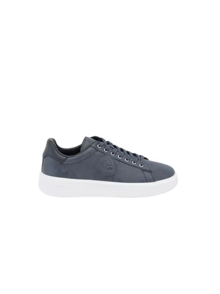 Sneakersy Blauer skórzane niebieskie