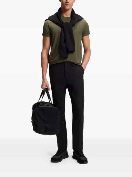 Tricou Boss cu imagine verde