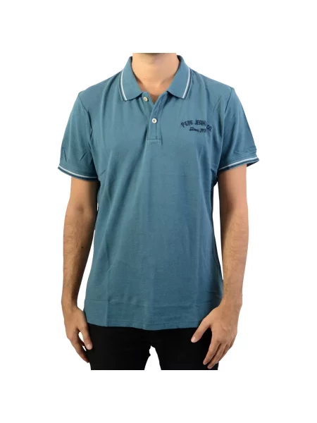 Polo majica Pepe Jeans plava