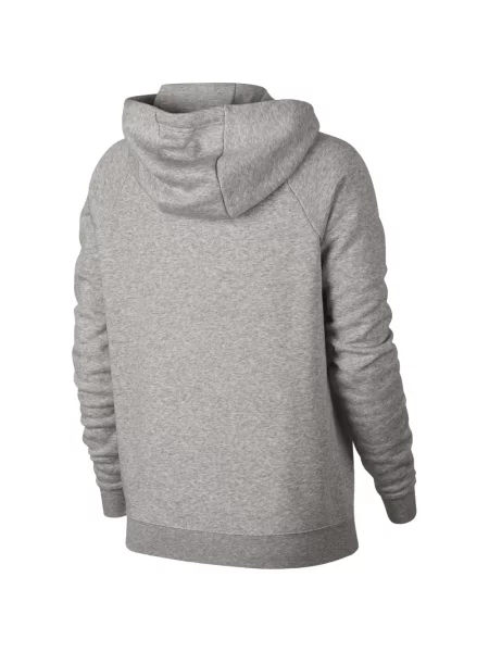 Trčanje majica s kapuljačom Nike od velura visoki struk crna