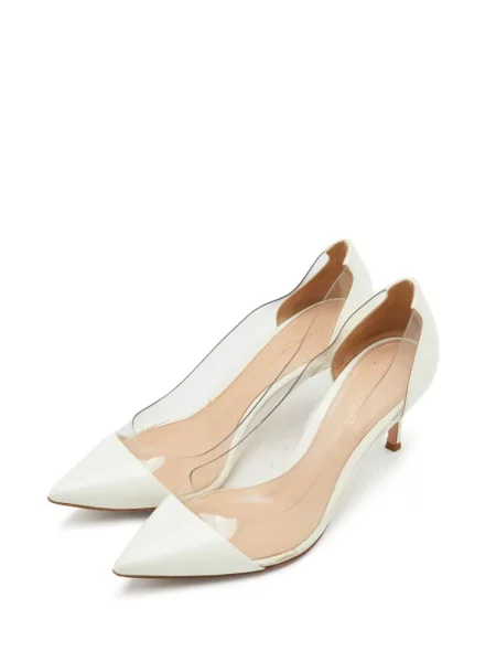 Pantofi cu toc Gianvito Rossi alb