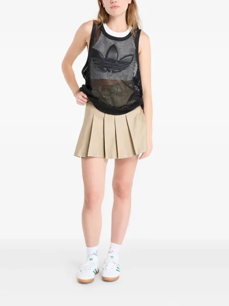 Top sport Adidas cu dungi de catifea cord tenis albastru