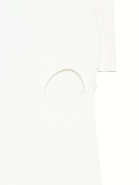 Rochie Coperni tricotate de costum alb