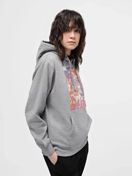 Худі Vans Watr Colrd Fleece-B бавовна/поліестер сірий