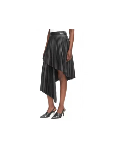 Spódnica midi Karl Lagerfeld czarna