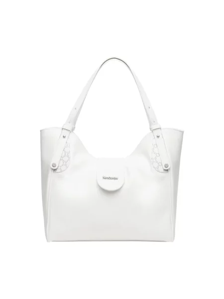 Torebka Nerogiardini skórzana biała