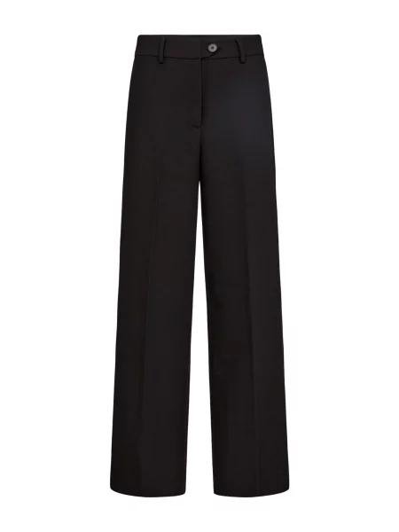 Co'couture Pantaloni Vola' negru