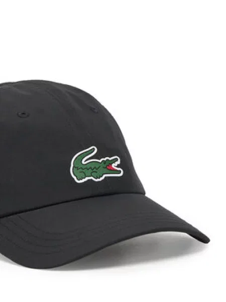 Kšiltovka Lacoste black černá
