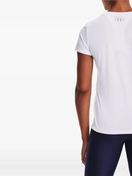 Scurt tricou Under Armour alb