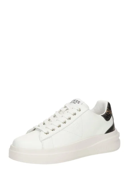 Pantofi Guess din piele alb