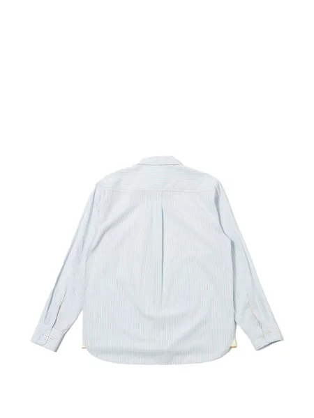 Pruhované pruhované košile Universal Works modré