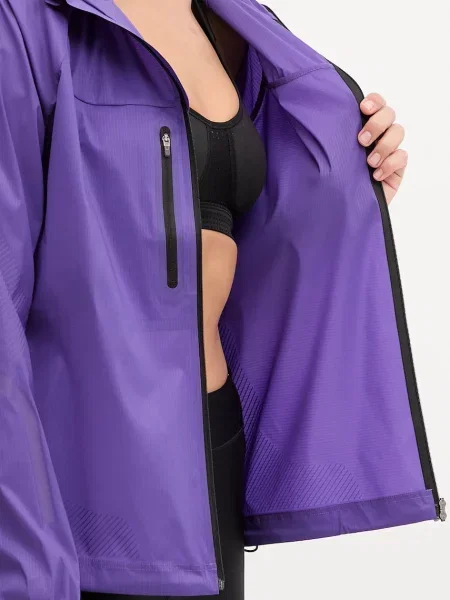 Куртка Adidas By Stella Mccartney фиолетовая