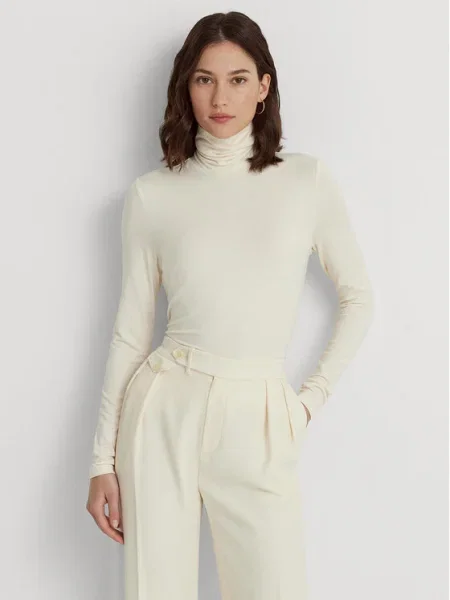 Lauren Ralph Lauren Поло Екрю бежово