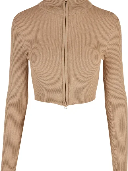 Urban Classics Geacă tricotată bej