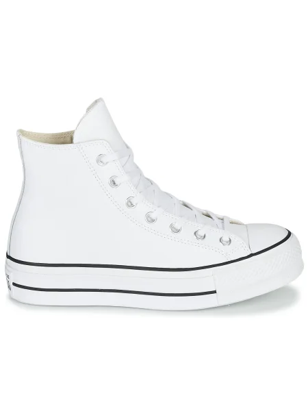 Kožené tenisky Converse Chuck Taylor All Star biela