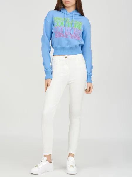 Толстовка Versace Jeans Couture блакитна