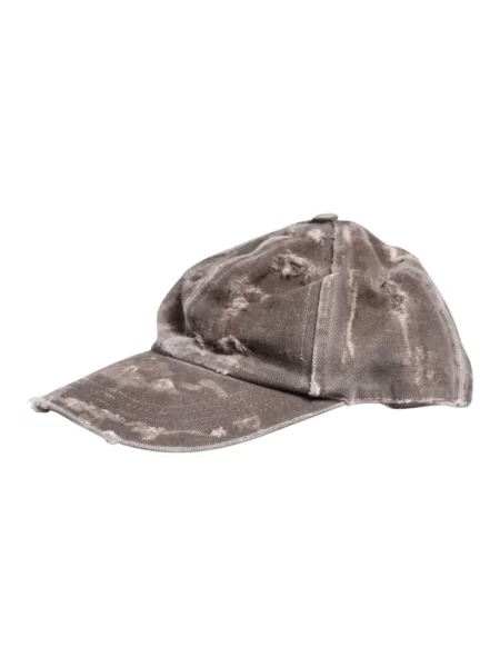 Czapka z daszkiem Dolce And Gabbana brązowa