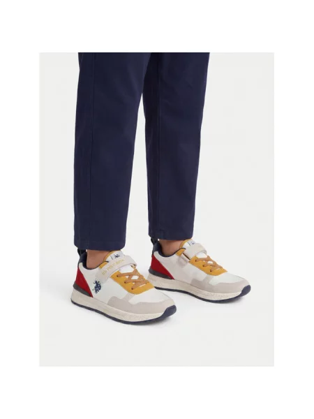 Sneakersy U.S. Polo Assn. białe