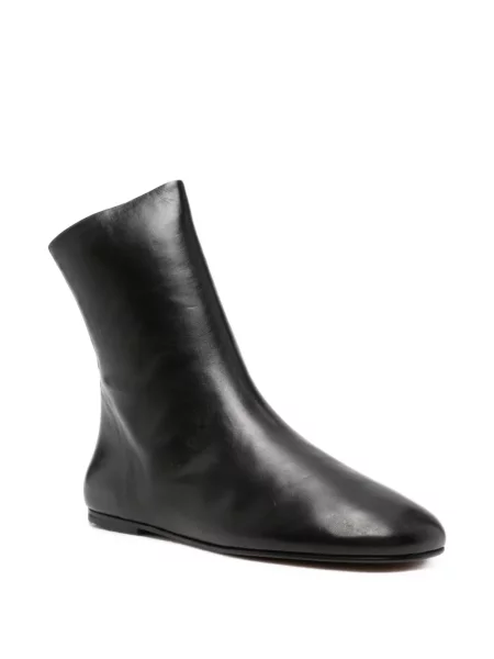 Cizme scurte Jude din piele negru
