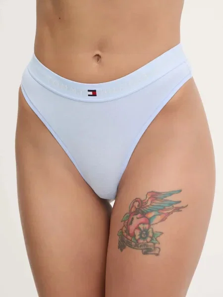 Tommy Hilfiger Бикини тип прашка Светлосиньо синьо