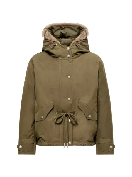 3 v 1 péřová bunda Moncler zelená
