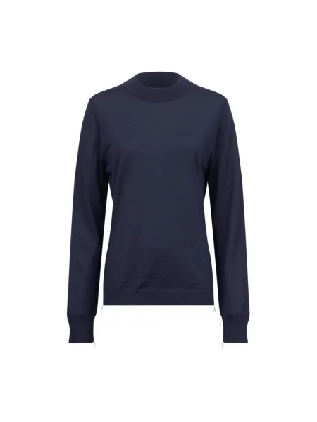 Sweter Maison Margiela wełniany niebieski