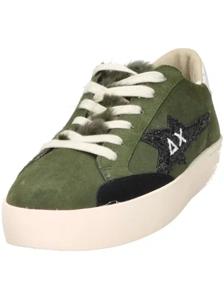 Pantofi Sun68 verde