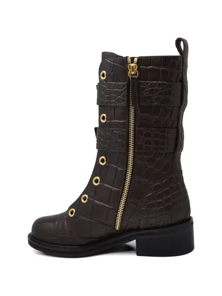 Botine Giuseppe Zanotti cu cataramă maro
