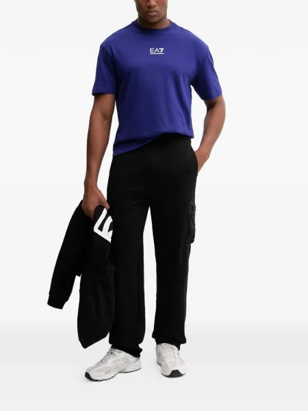 Μπλούζα Ea7 Emporio Armani με σχέδιο μπλε
