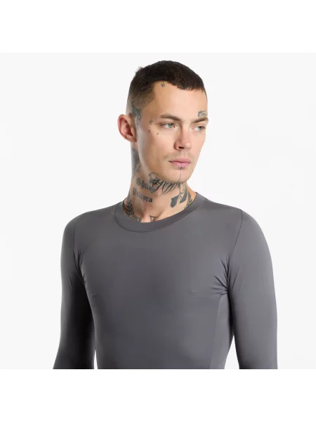 T-shirt adidas x entire studios Techfit Training Long sleeve Granite S szara