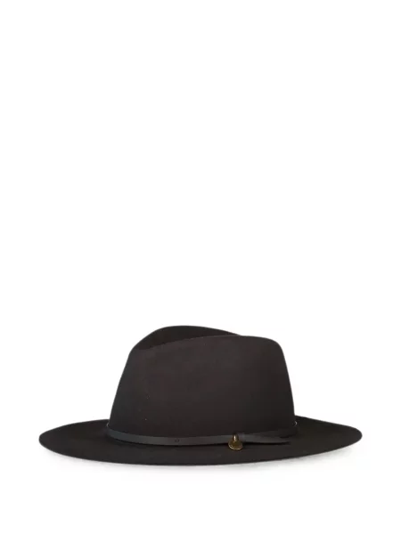 Pălărie Rag & Bone din piele maro