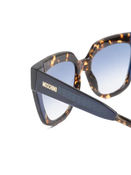 Γυαλιά ηλίου cat eye Moschino Eyewear καφέ