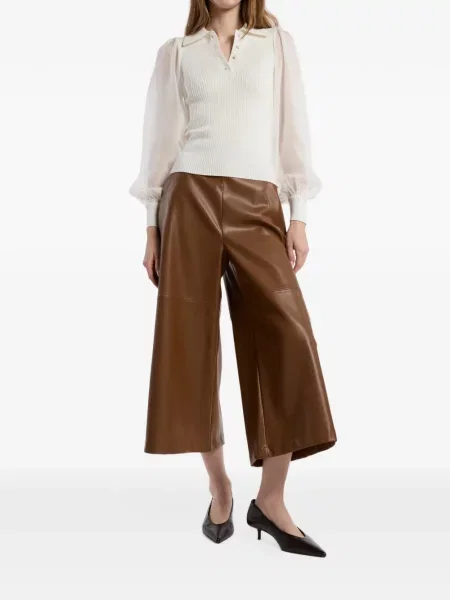 Pantaloni Christy Lynn maro