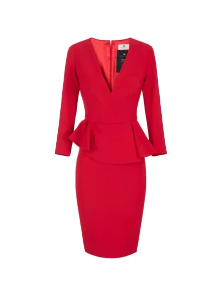 Ușor rochie Elisabetta Franchi roșu