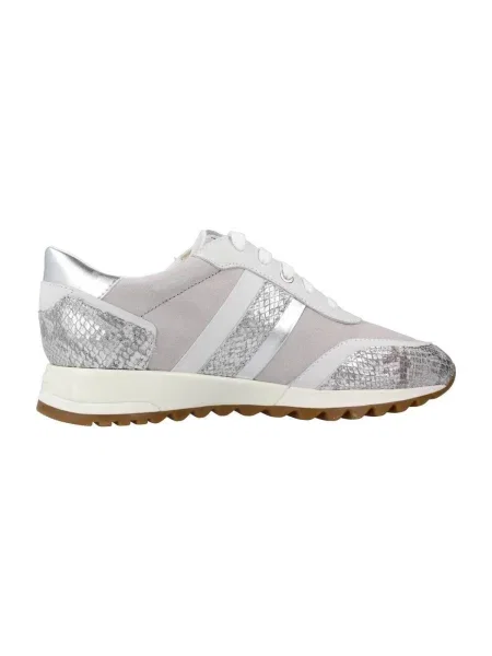Pantofi Geox argintiu