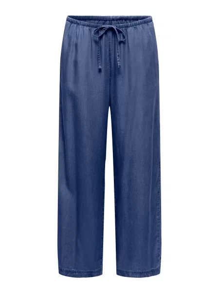 ONLY Pantaloni ONLCHARIS denim albastru