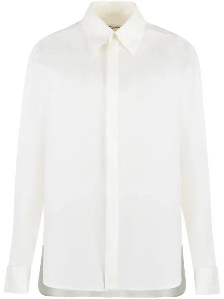 Cămașă Saint Laurent lungă alb