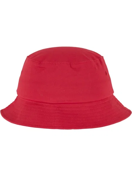 Căciulă Flexfit din țesătură twill roșu