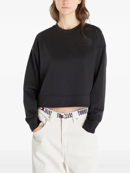 Hanorac The North Face cu broderie negru