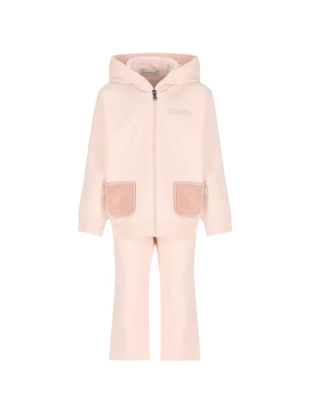 Komplet dresowy dziecięcy Moncler Enfant różowy