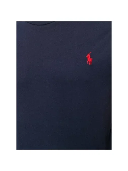 Polo Ralph Lauren T-Shirt Bsr Granatowy Custom niebieska