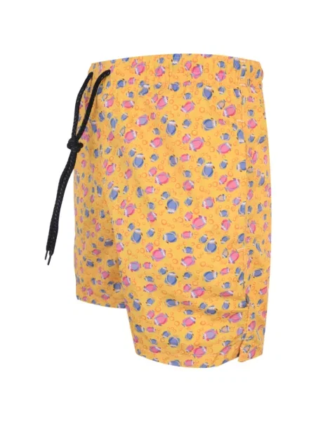 Pantaloni scurți Drumohr cu imagine cu cordon galben