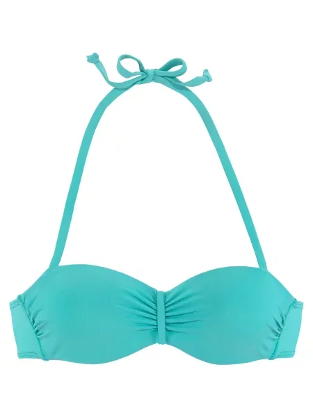 VENICE BEACH Sutien costum de baie turcoaz