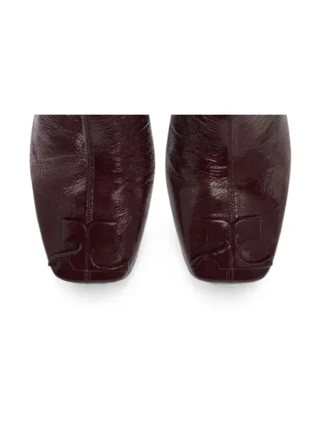 Botki Courreges czerwone