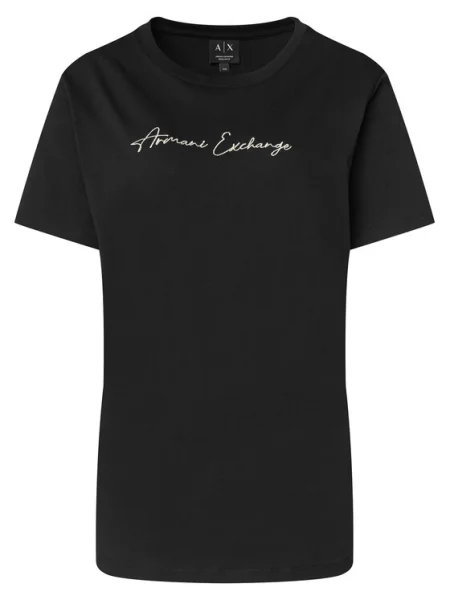 Tričko Armani Exchange čierna