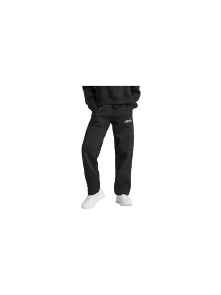 Fleecové grafika jogger nohavice Adidas čierna