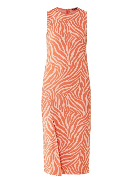 MEXX Rochie portocaliu alb