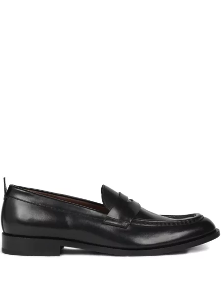 Kožené loafers Etro černé